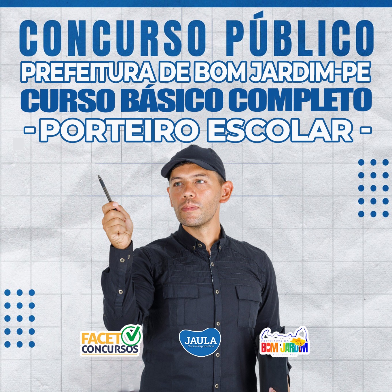 Imagem de capa para o Curso online PORTEIRO ESCOLAR - BOM JARDIM/PE - FACET