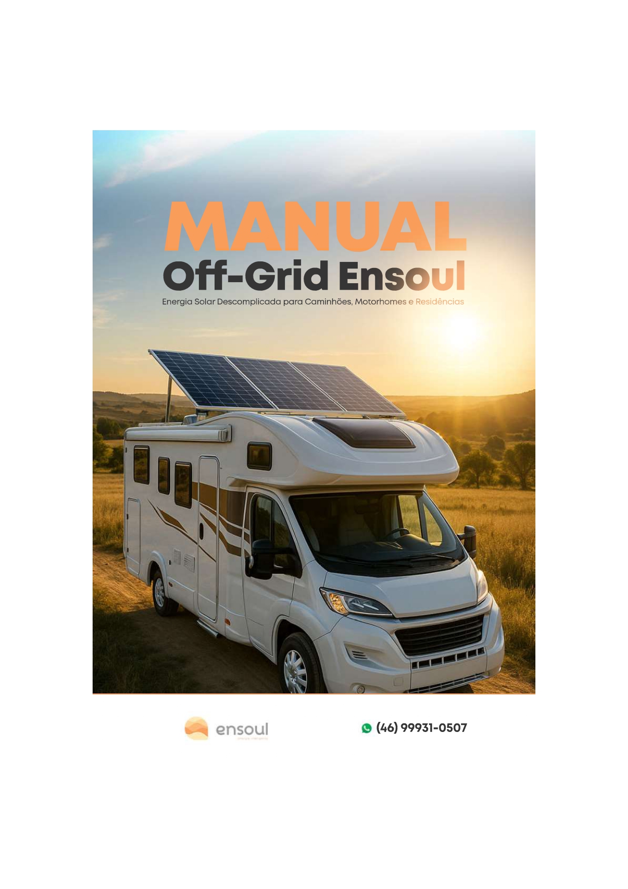 Energia Solar Off Grid: Do Zero à Instalação com o Manual Ensoul