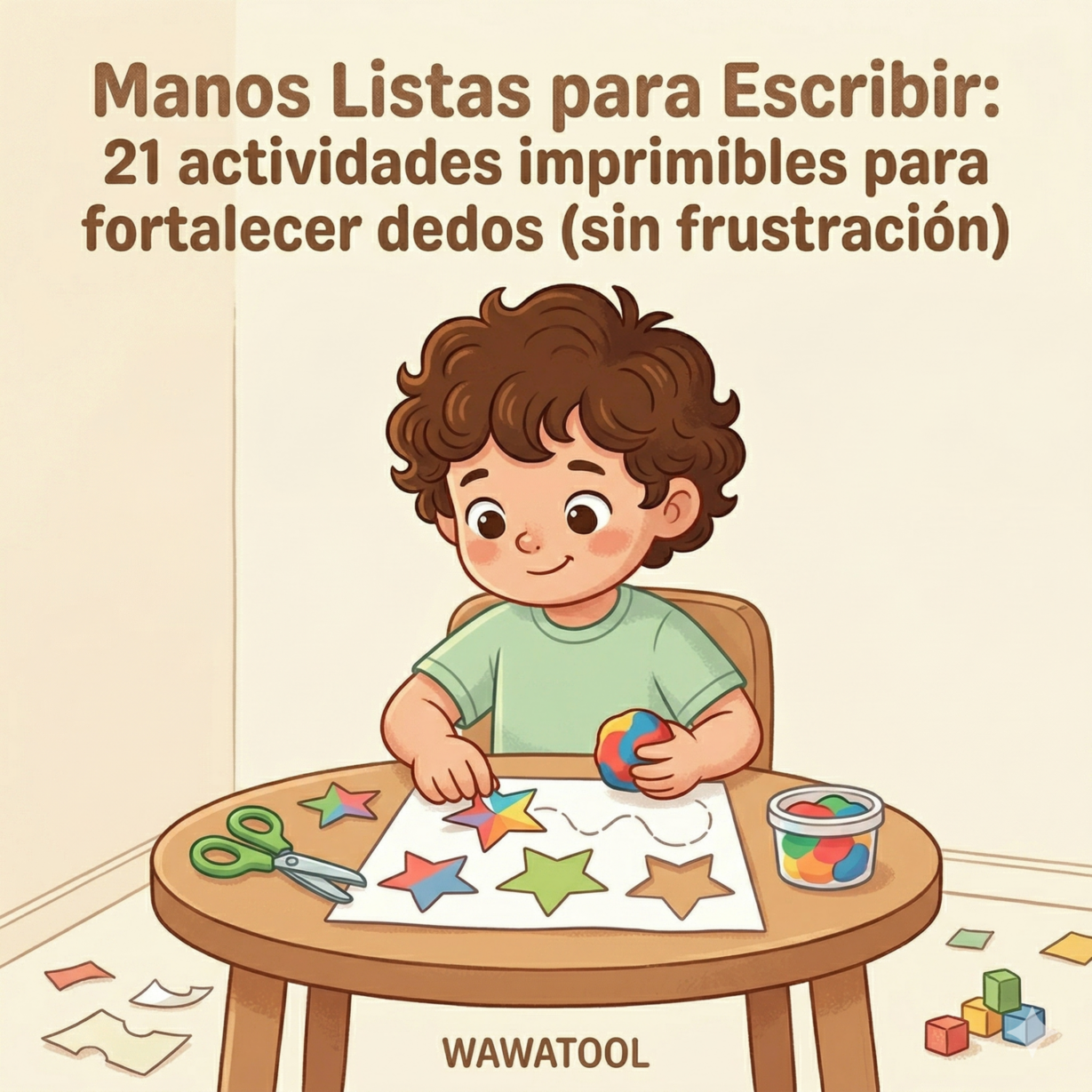 Manos Listas para Escribir: 21 actividades imprimibles para fortale...