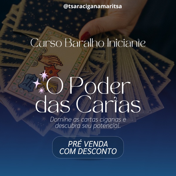 Curso baralho cigano iniciante