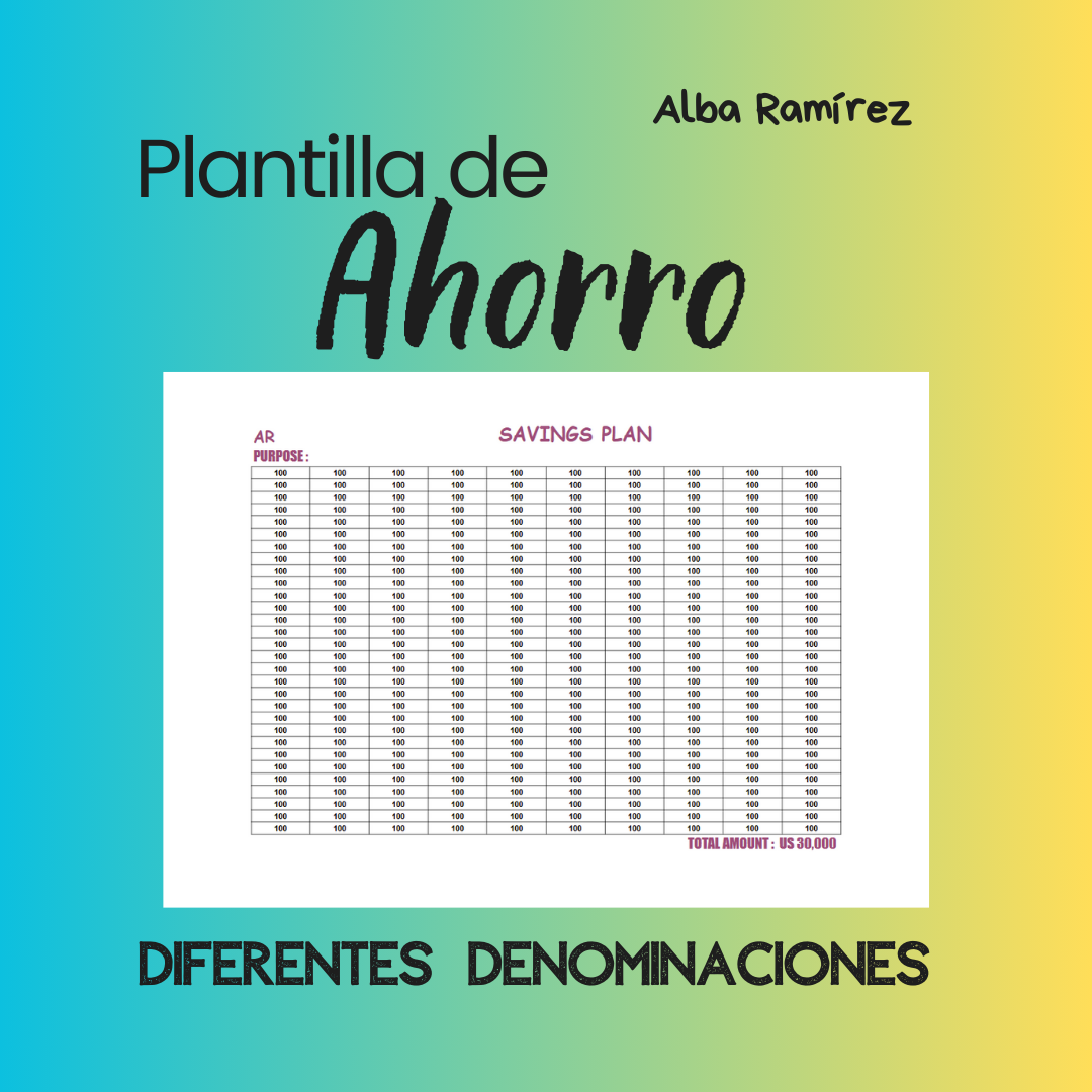 Plantilla Plan De Ahorro 500 Pesos Alba Ramirez Hotmart plantilla-plan-de-ahorro-500-pesos-alba-ramirez-hotmart