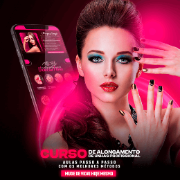 Curso Alongamento de Unhas + Certificado Profissional