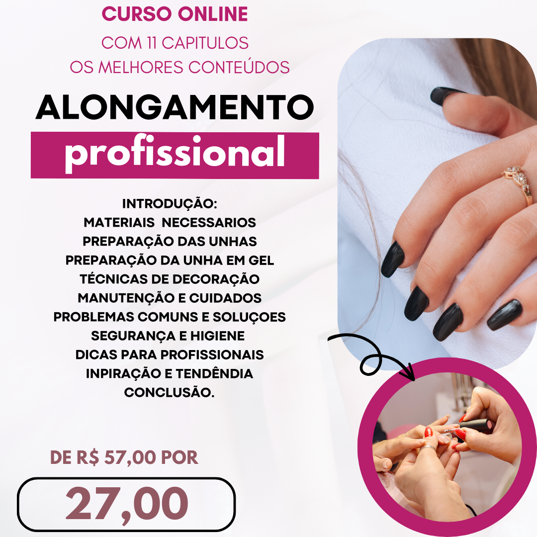 Curso de unha em gel - Adelcineide do Nascimento | Hotmart