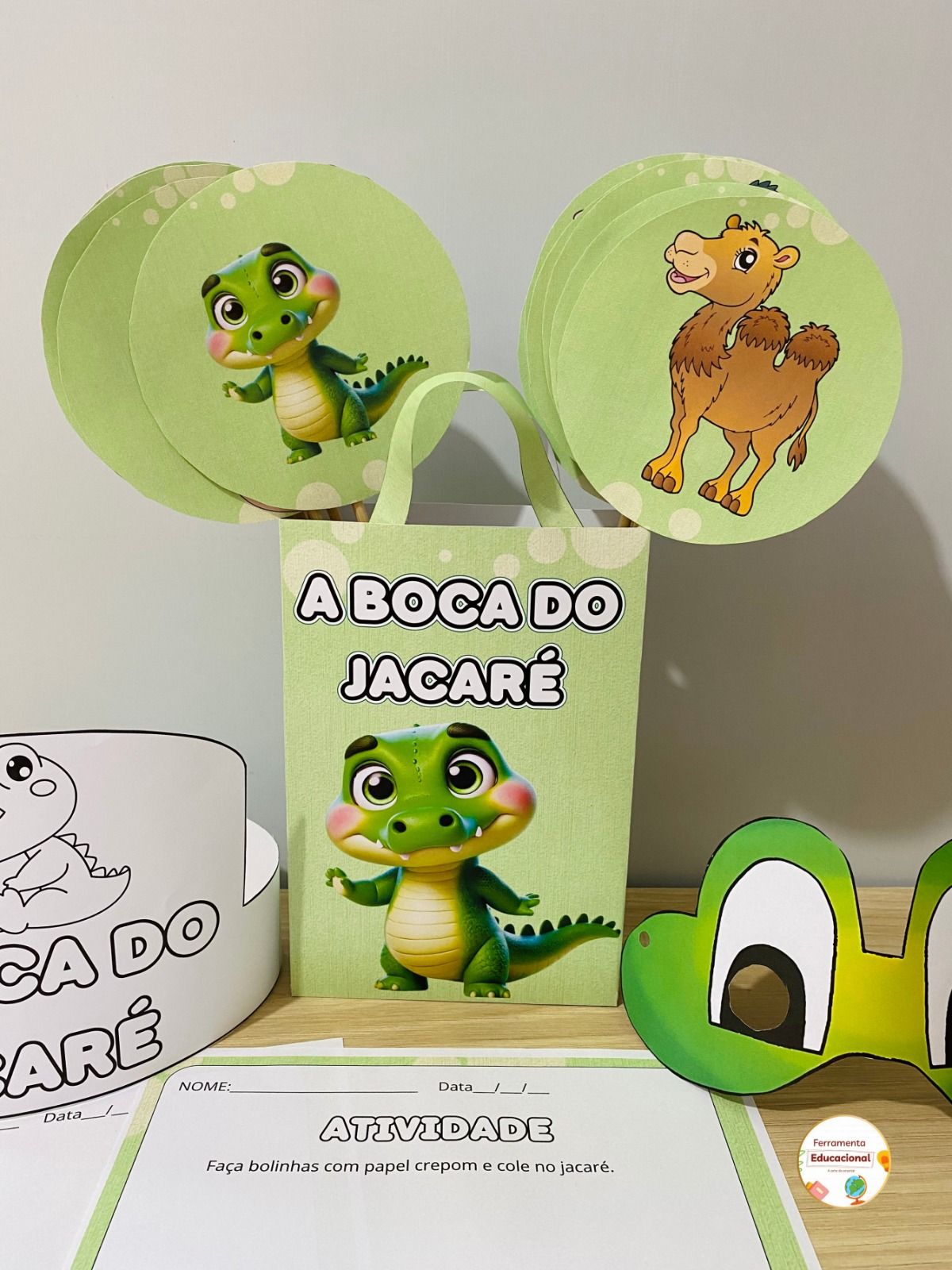 SACOLA MUSICAL A BOCA DO JACARÉ - Sebastiana Alves Toledo | Hotmart