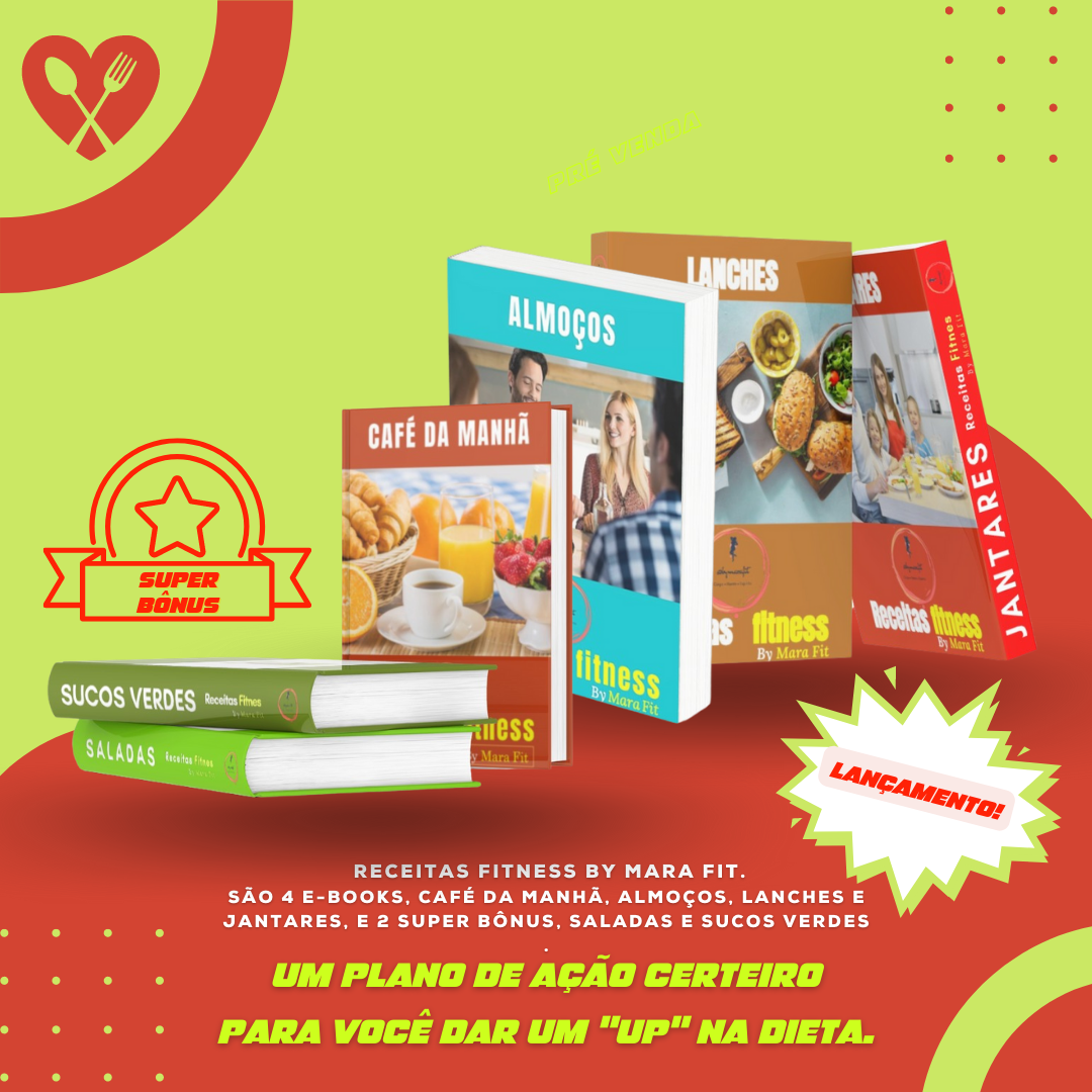 Combo Receitas Fitness + Bônus - Itamara Ribeiro | Hotmart
