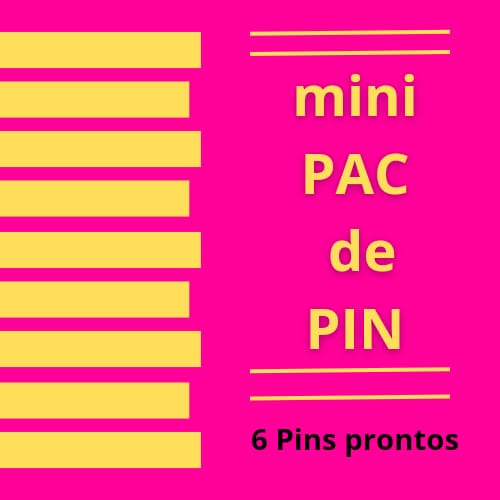 Mini PAC de PIN (ROSA) - Eliane Isabel da Silva | Hotmart