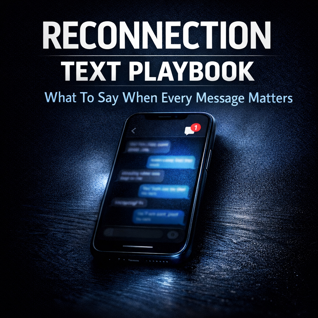 Reconecting Text Reconnection Text Playbook