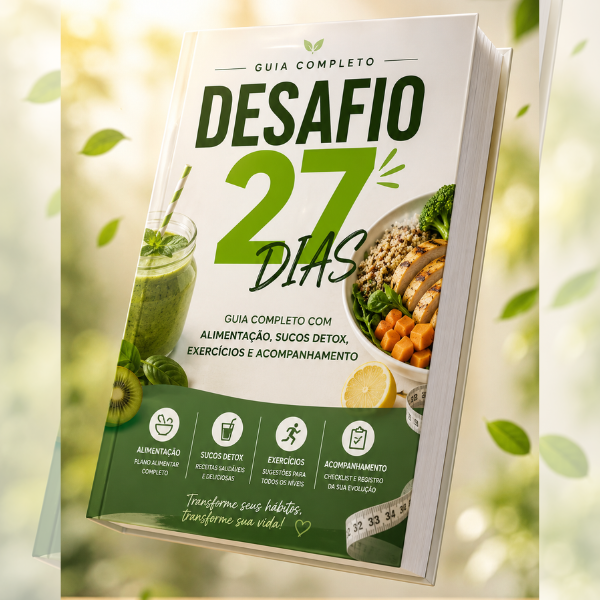 Capa do E-book Desafio 27 Dias