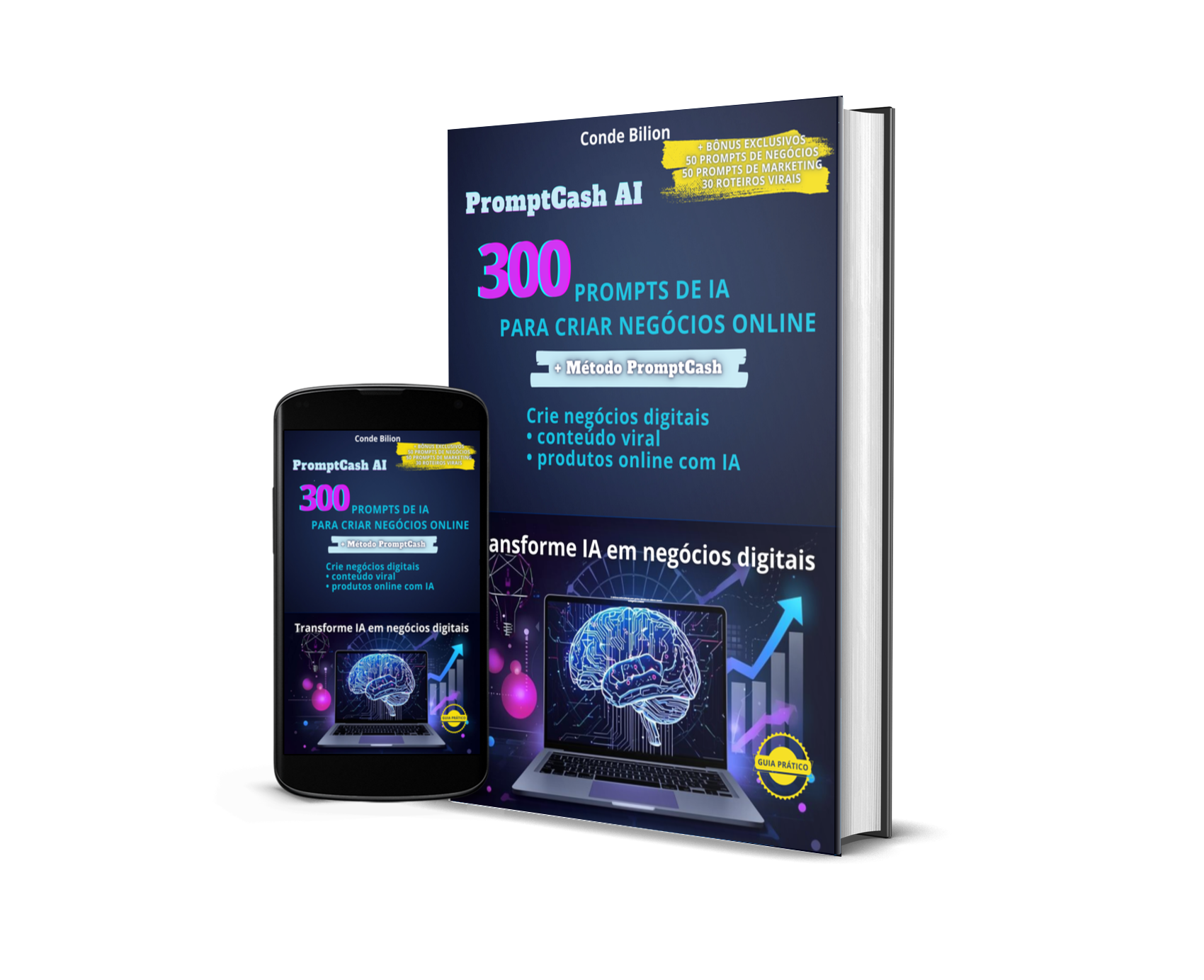 300 PROMPTS DE IA PARA CRIAR NEGOCIOS ONLINE | Hotmart