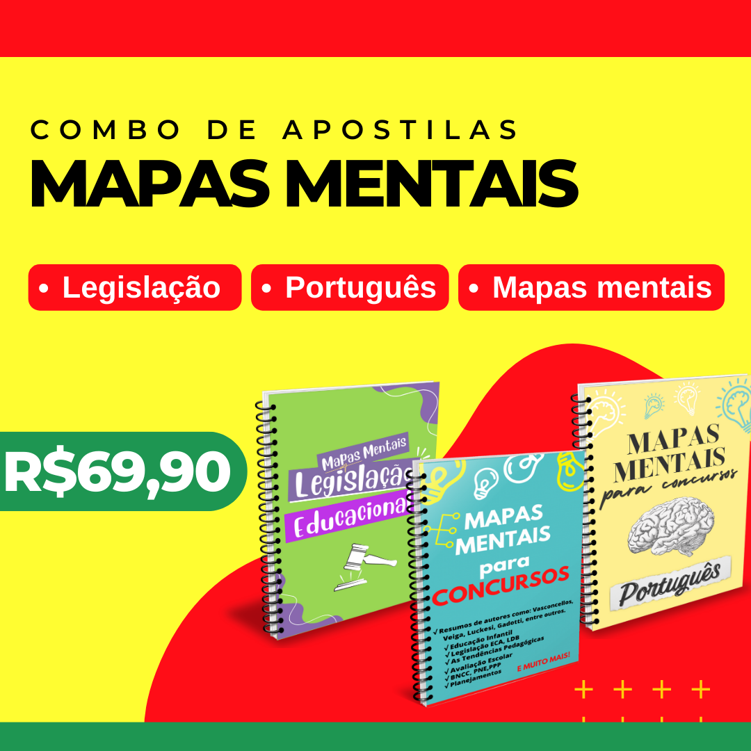 Combo de Mapas Mentais - Educa Trevo | Hotmart