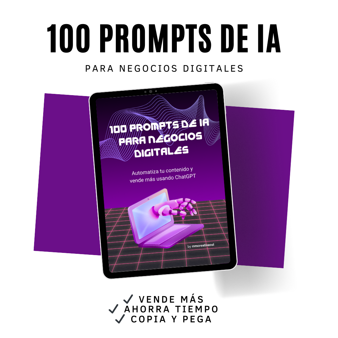 100 Prompts de IA para Negocios Digitales | Hotmart