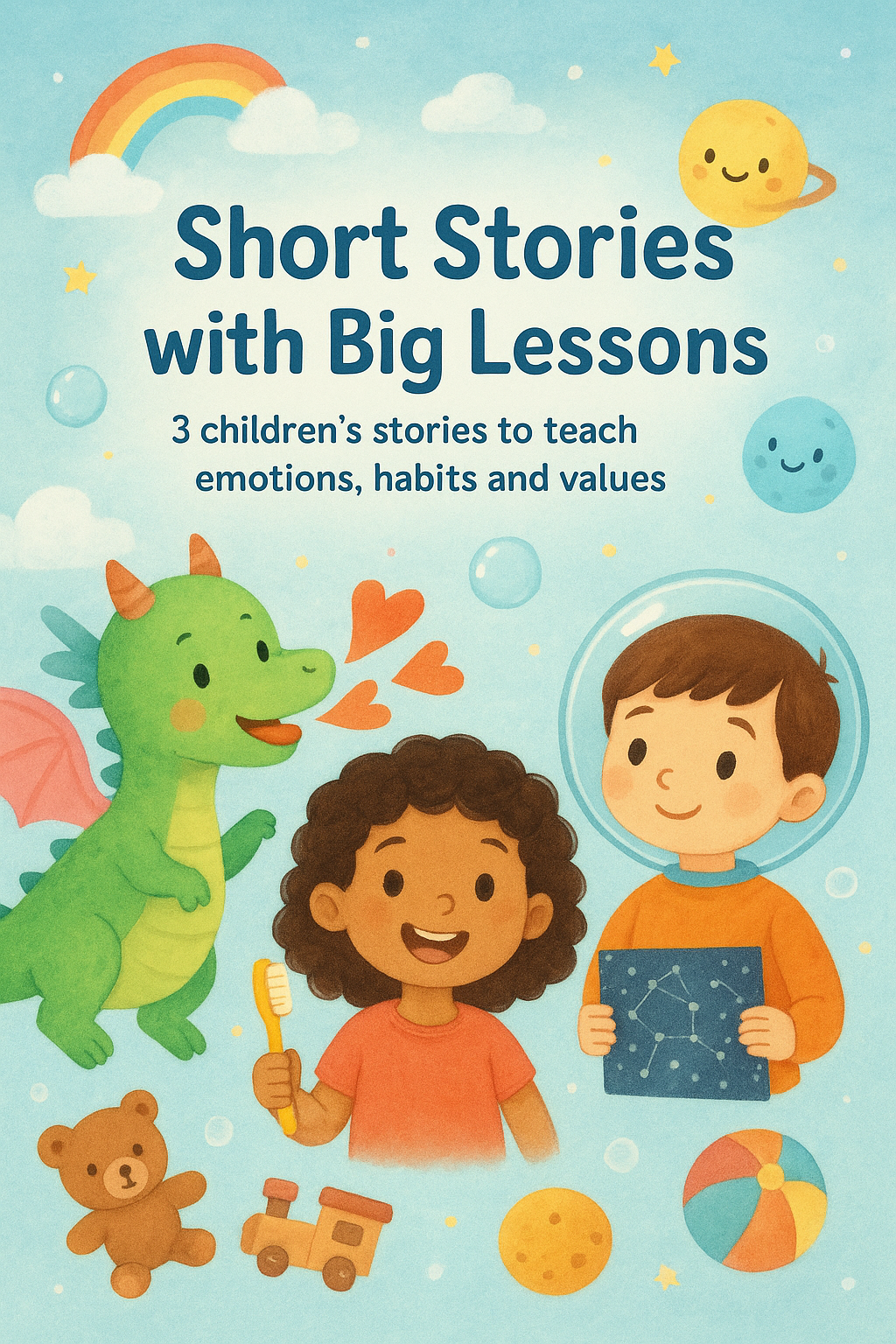 Pack of 3 Childrens Stories: Short Stories with Big Lessons. - Ber...