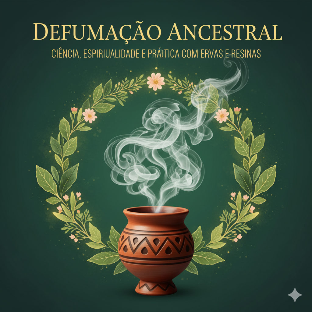 Defumação Ancestral – Ciência, Espiritualidade e Prática com Ervas e Resinas