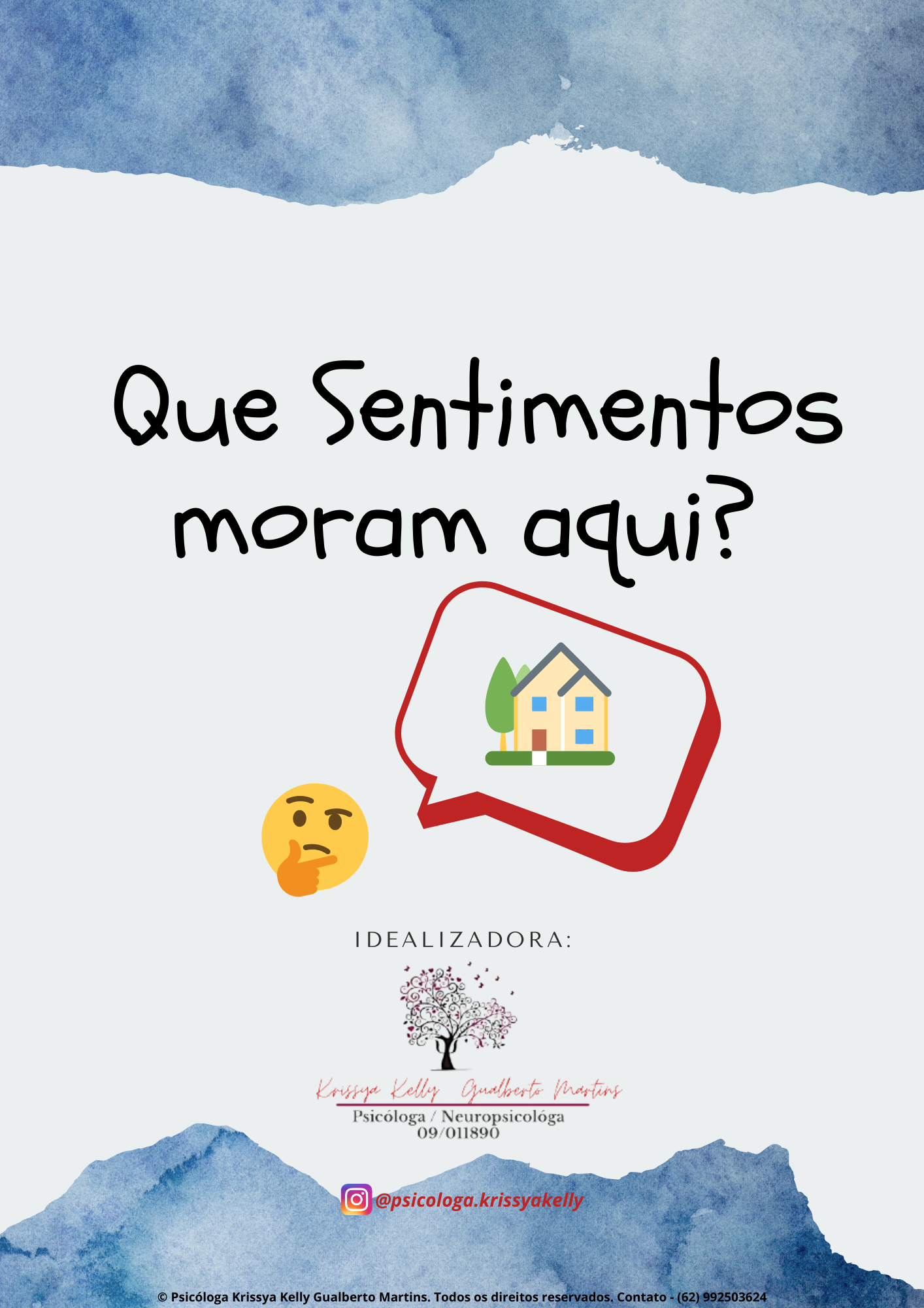 Imagem de capa para o Ebook Que Sentimentos Moram Aqui?