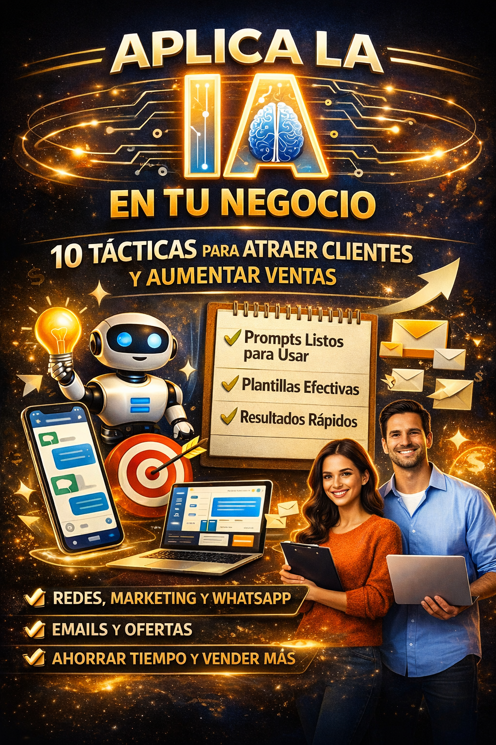Aplica la IA en tu negocio: 10 Tácticas Rápidas para Aumentar Clien...