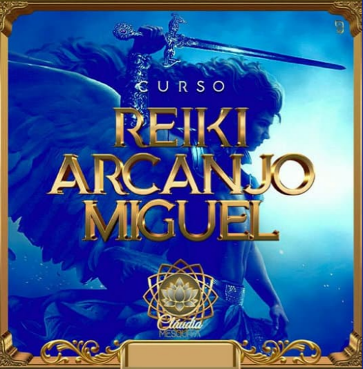 Imagem de capa para o Curso online Reiki Arcanjo Miguel 