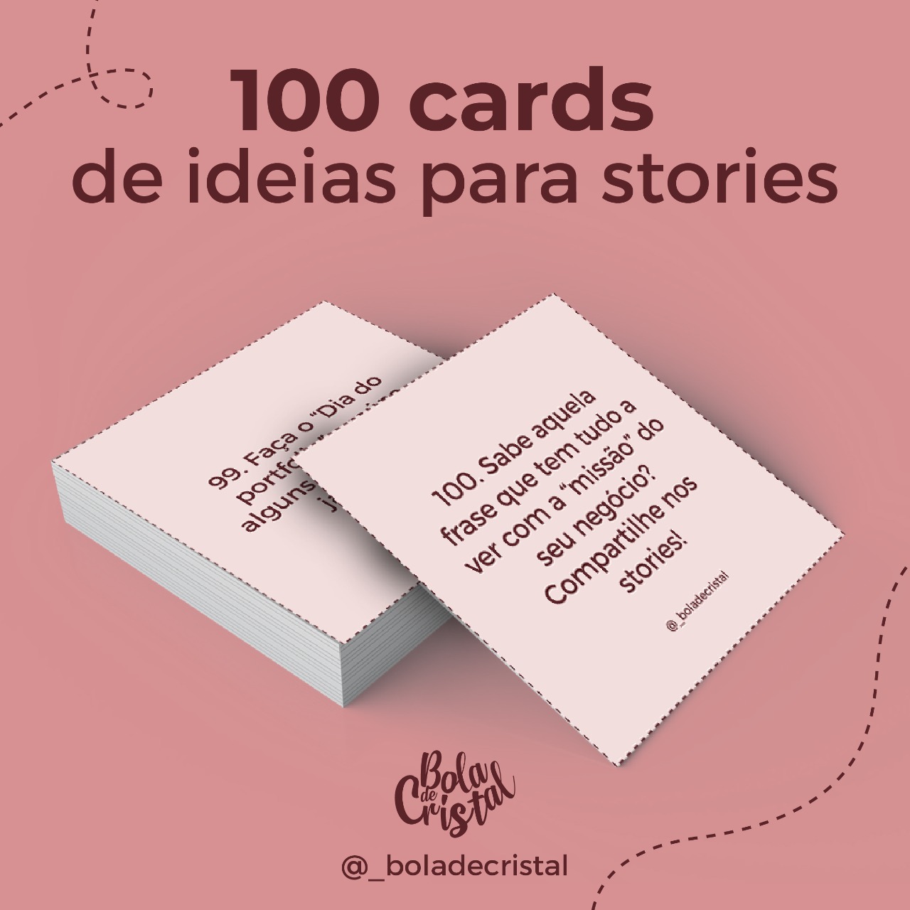 100 Ideias Para Stories 2 0 Bola De Cristal Hotmart 100 Ideias Para Stories 2 0 Bola De Cristal Hotmart