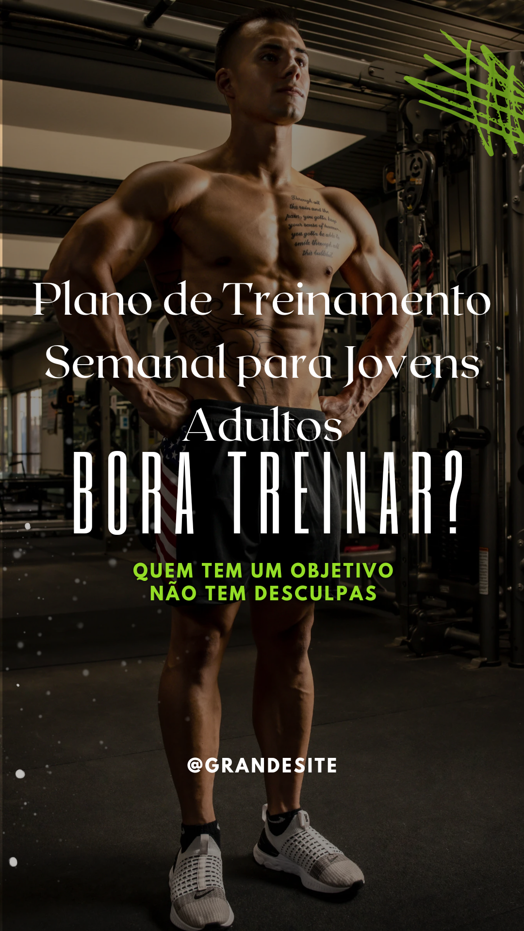 PLANO DE TREINAMENTO SEMANAL PARA JOVENS ADULTOS