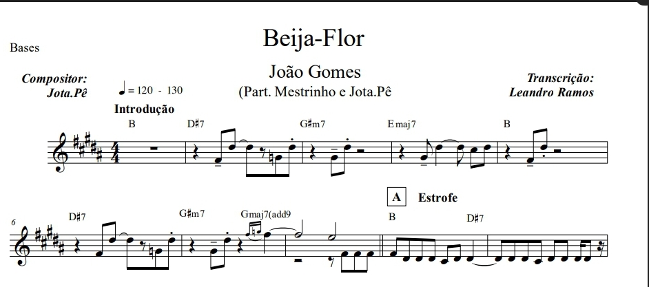 Beija-Flor - João Gomes - LR Serviços Musicais | Hotmart
