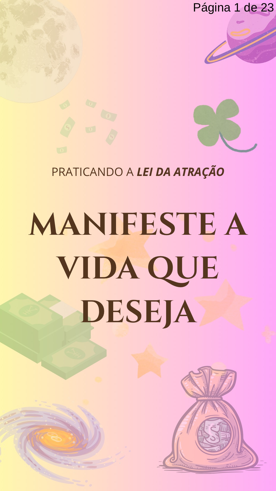 Manifeste a Vida que Deseja- Lei da Atração - Kessy Marques | Hotmart