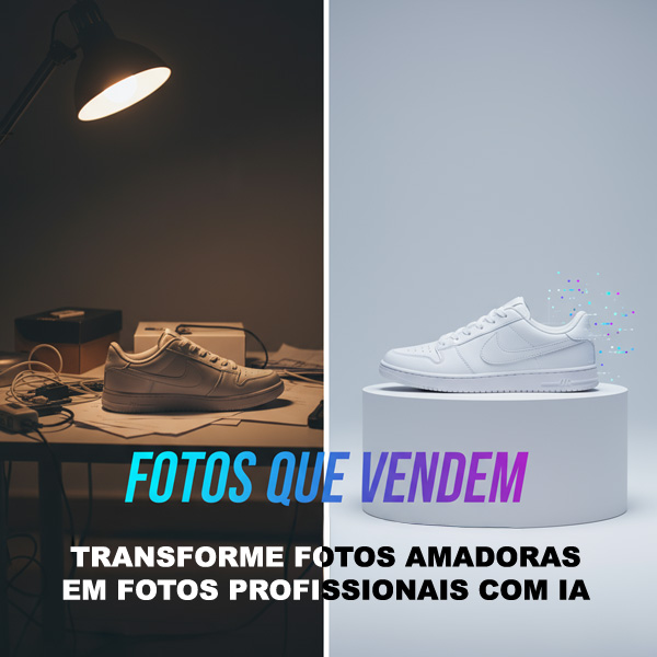Fotos que Vendem - Transforme fotos Simples feitas por celular em fotos Profissionais com ia