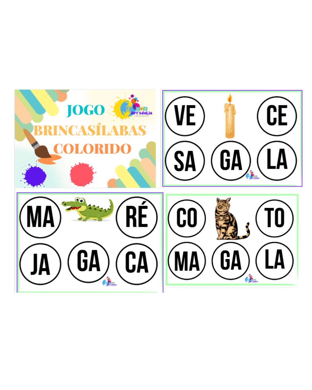 BrincaSílabas Coloridas