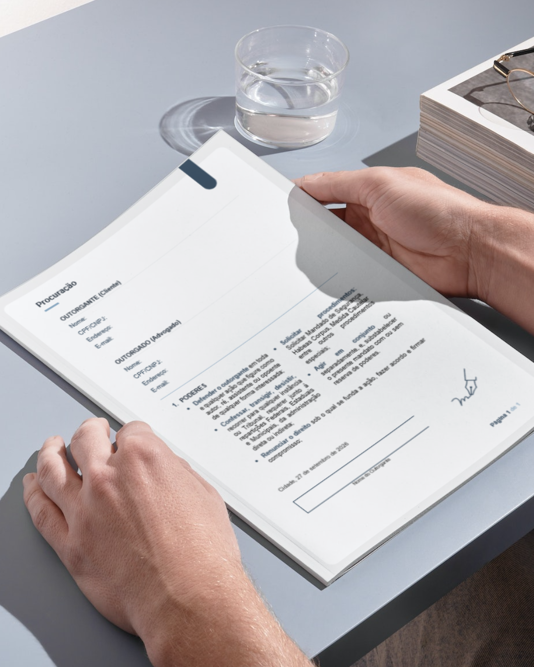 Modelo/Template de Procuração com Visual Law/Legal Design - Carol M...