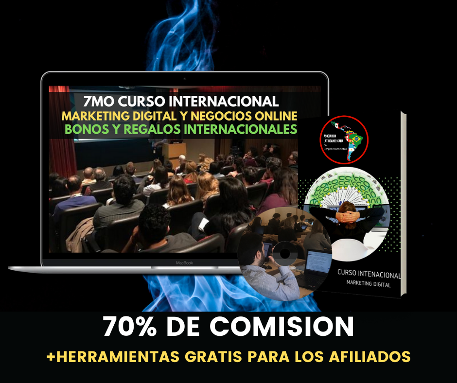 Imagen de portada para Curso online Curso Internacional Marketing digital y Negocios online