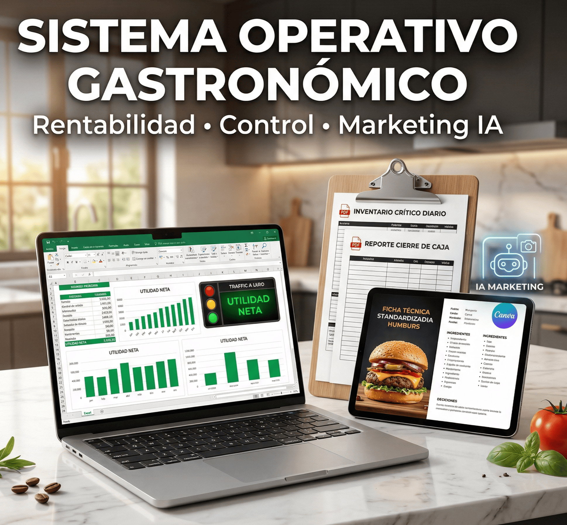 Sistema completo para que tomes el control de tu negocio en solo 15...