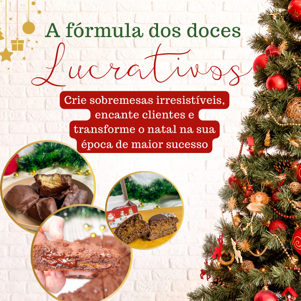 Natal Formula A fórmula dos doces lucrativos de Natal