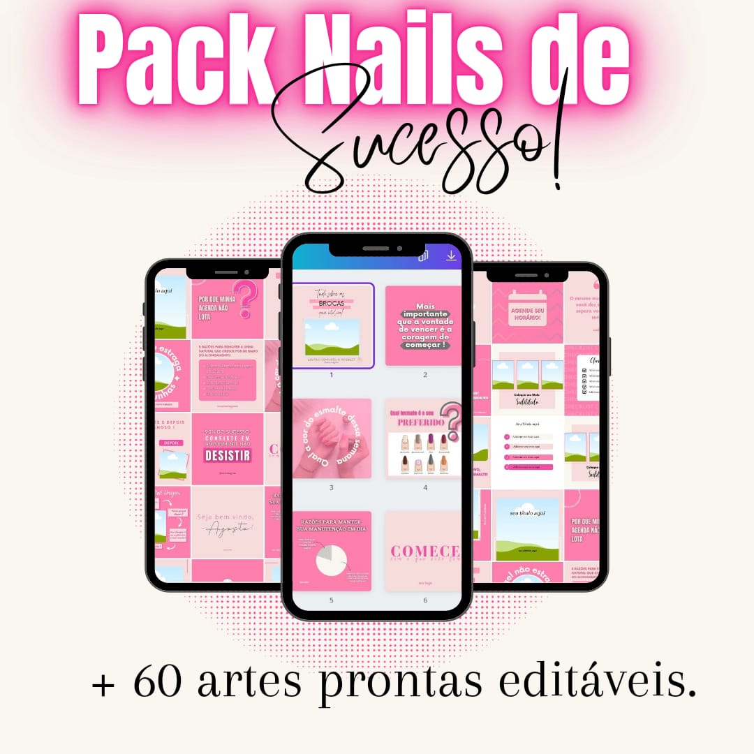 Imagem de capa para o Curso online Pack Nails de Sucesso