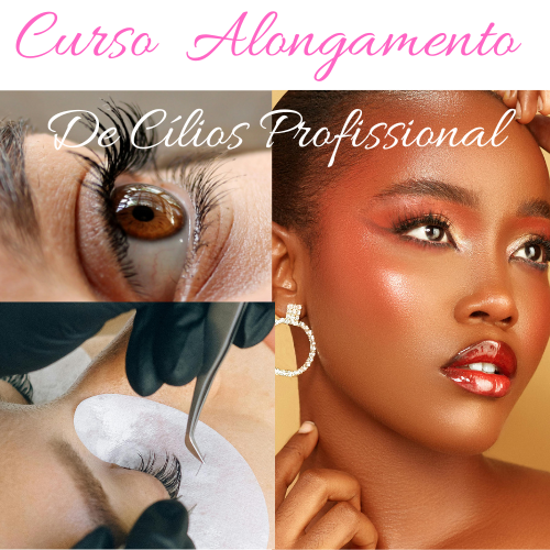 Imagem de capa para o Curso online Curso de Extensão: Alongamento de Cílios Profissional - Torne-se uma Expert!