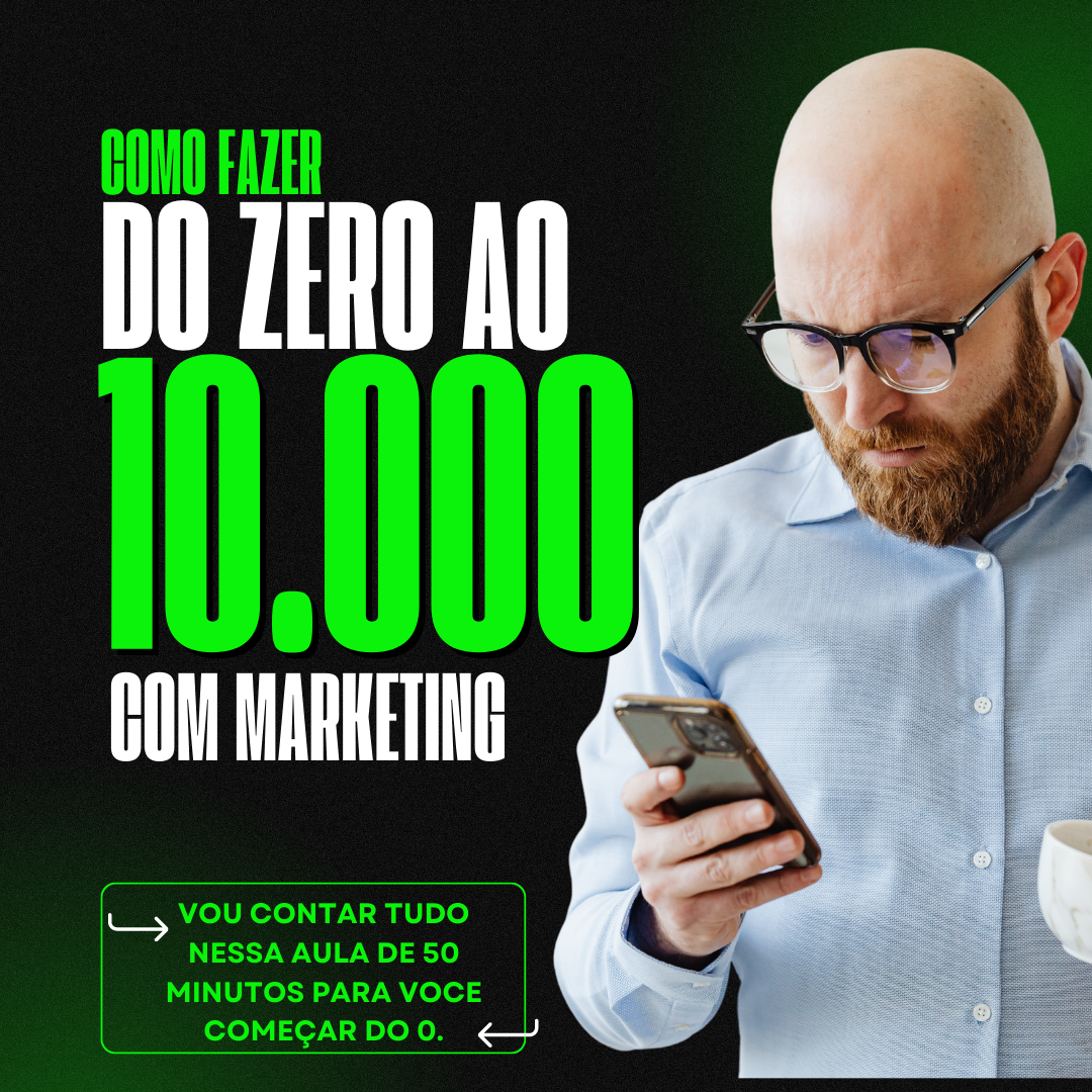 AULA COM 12 PASSOS PARA COMEÇAR NO MARKETING - vinicius | Hotmart