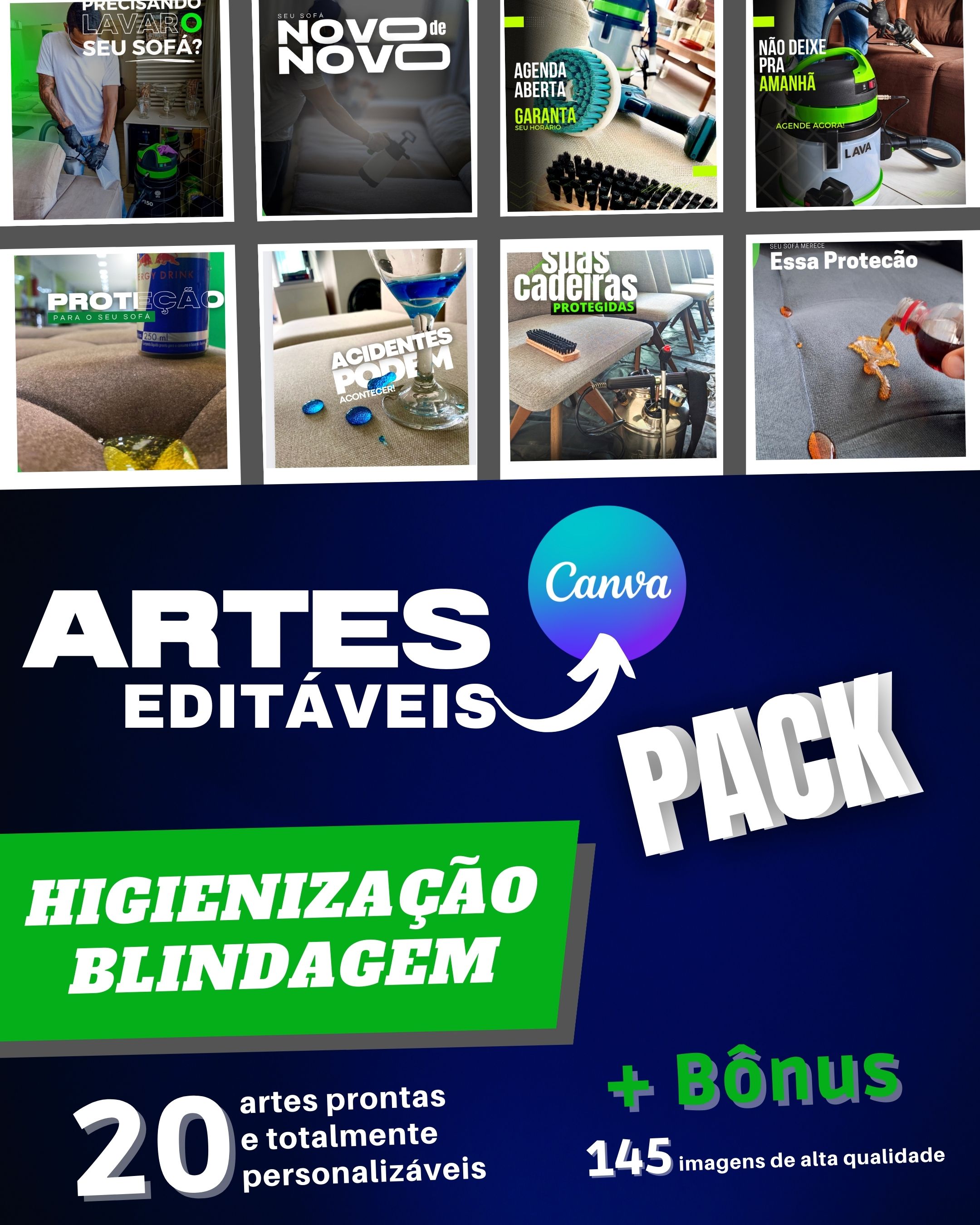 PACK HIGIENIZAÇÃO - Método Perfect CLEAN | Hotmart