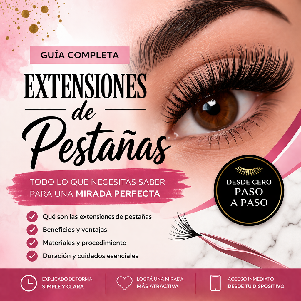 Pestañas Perfectas Desde Cero: Guía Completa de Extensiones Paso a ...
