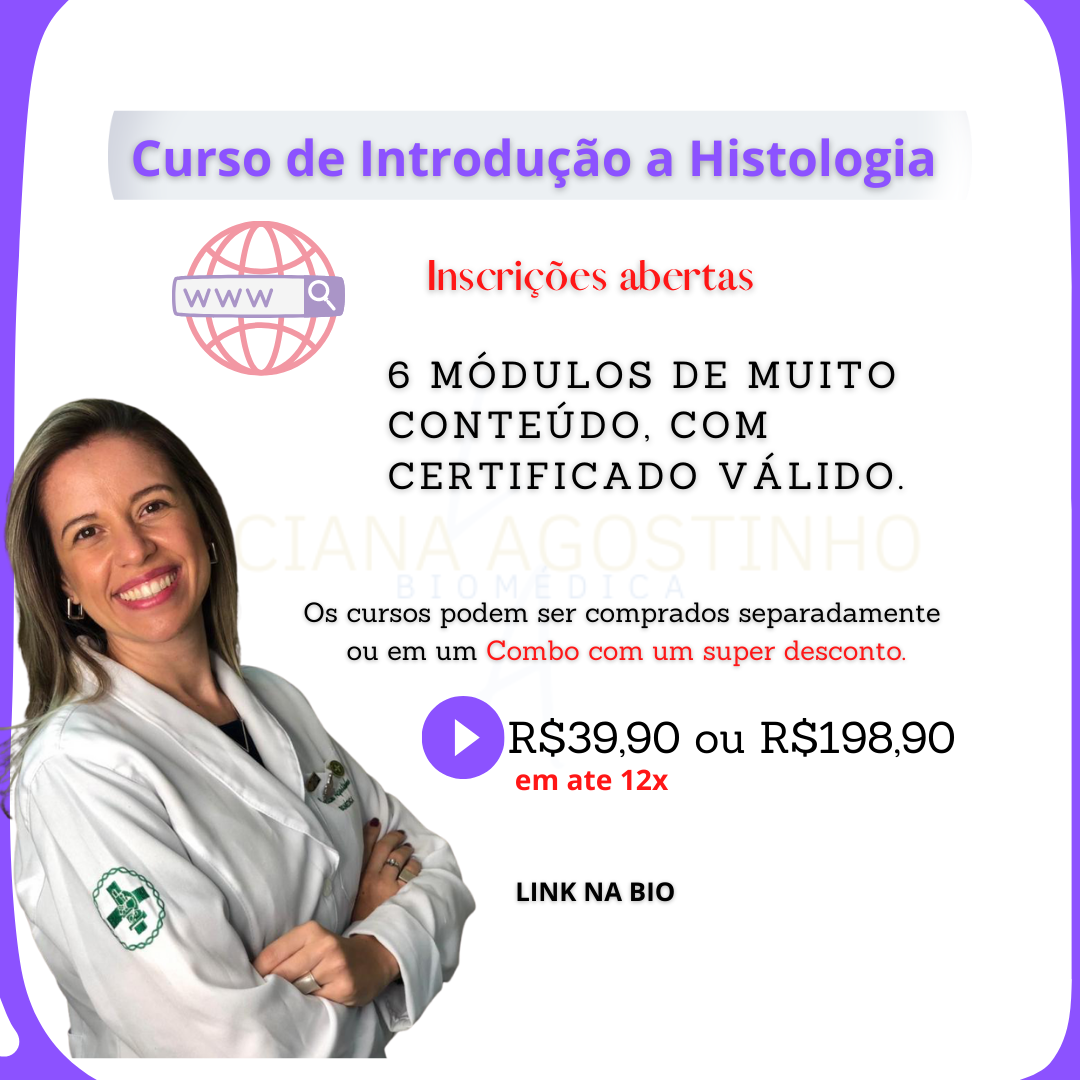 Curso de Introdução à Histologia - Pacote Completo — produto da categoria Cursos