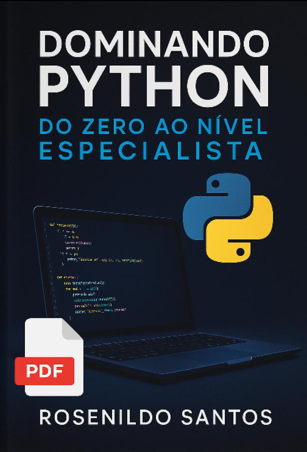 DOMINANDO PYTHON DO ZERO AO NÍVEL ESPECIALISTA - Rosenildo Santos