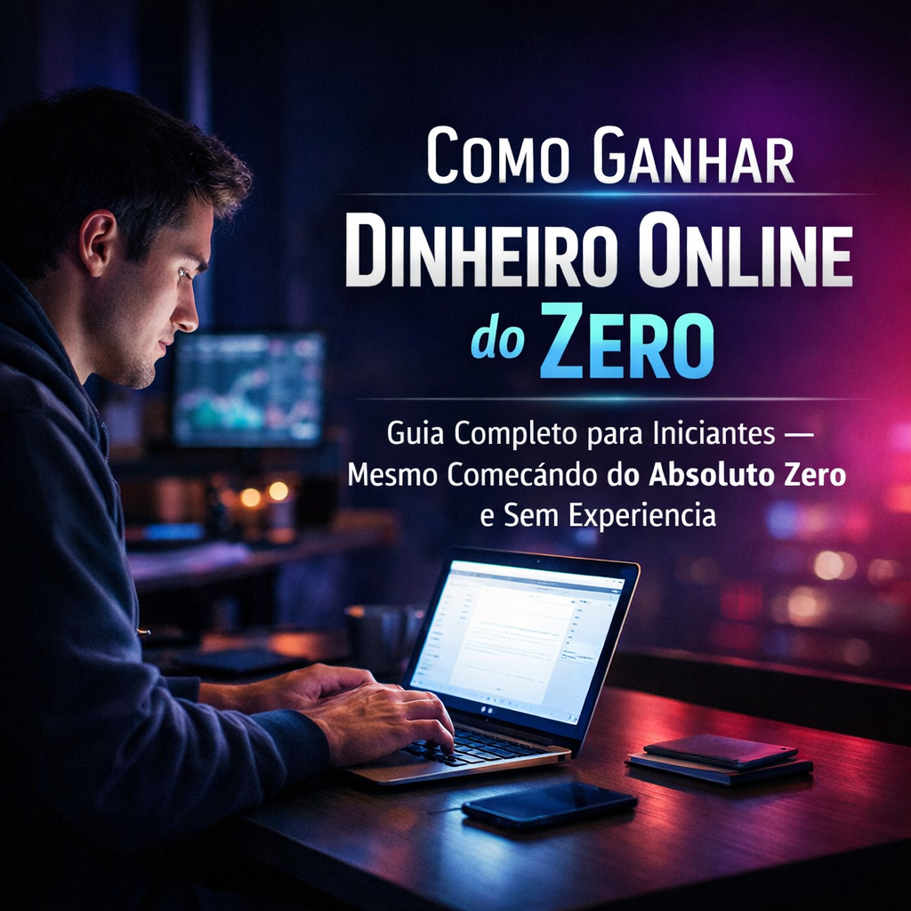 Renda Online do Zero: O Método Simples Para Começar a Ganhar Dinheiro na Internet Mesmo Sem Experiência