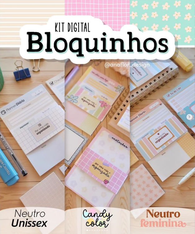 Kit digital bloquinhos - Camila Thomazi de Souza | Hotmart