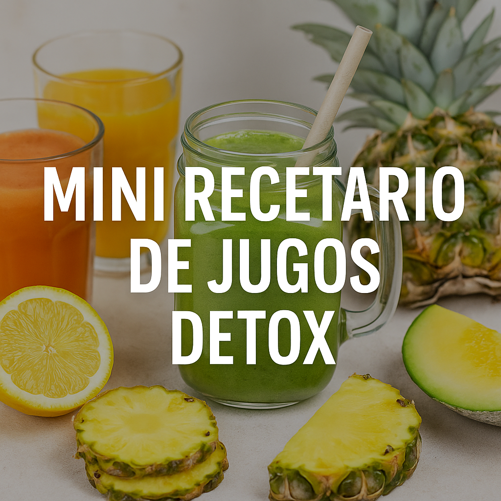Mini Recetario de Jugos Detox | Hotmart