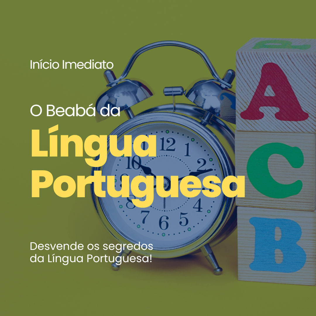 Imagem de capa para o Curso online O Beabá da Língua Portuguesa