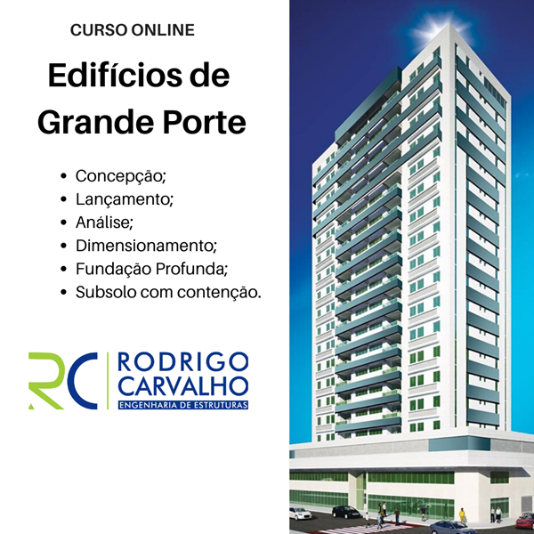 Imagem de capa para o Curso online Projeto Estrutural, em Concreto Armado, de Edifícios de Grande Porte