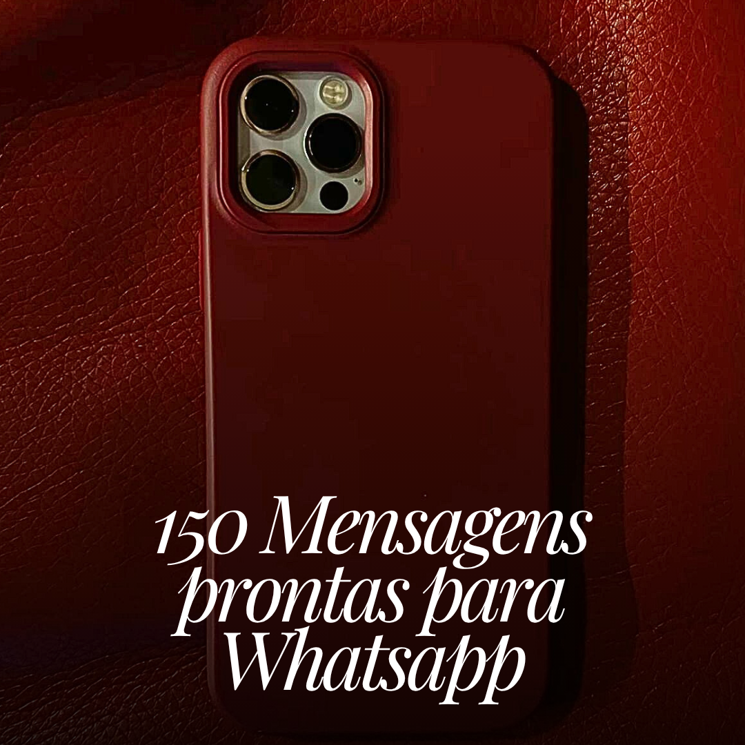 150 Mensagens Prontas para WhatsApp - Sarah Viana Colares | Hotmart