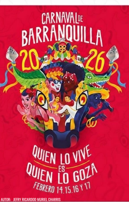 LIBRO PARA COLOREAR INSPIRADO EN EL CARNAVAL DE BARRANQUILLA 2026