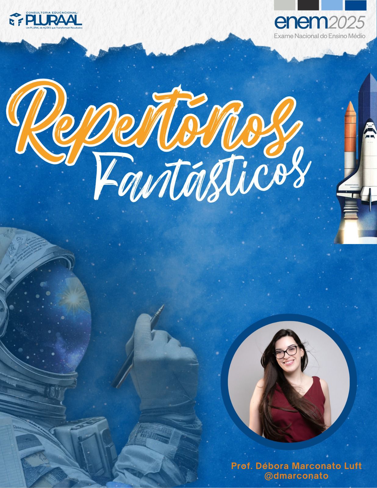 Repert REPERTÓRIOS exclusivos e contextualizados ENEM 2025 - Débora Marcon...