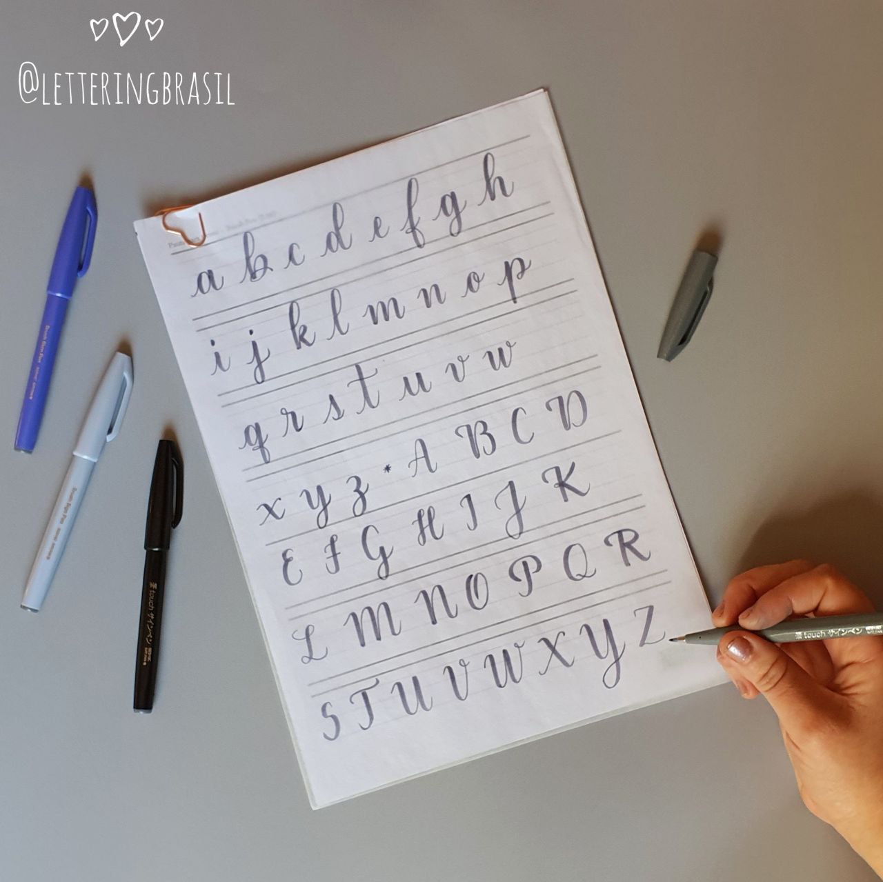 E-book - Letra perfeita com a brush pen - Lettering Brasil | Hotmart