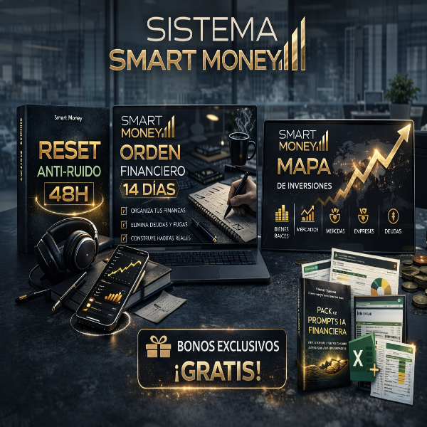 Sistema Smart Money - Pack digital completo de finanzas personales....