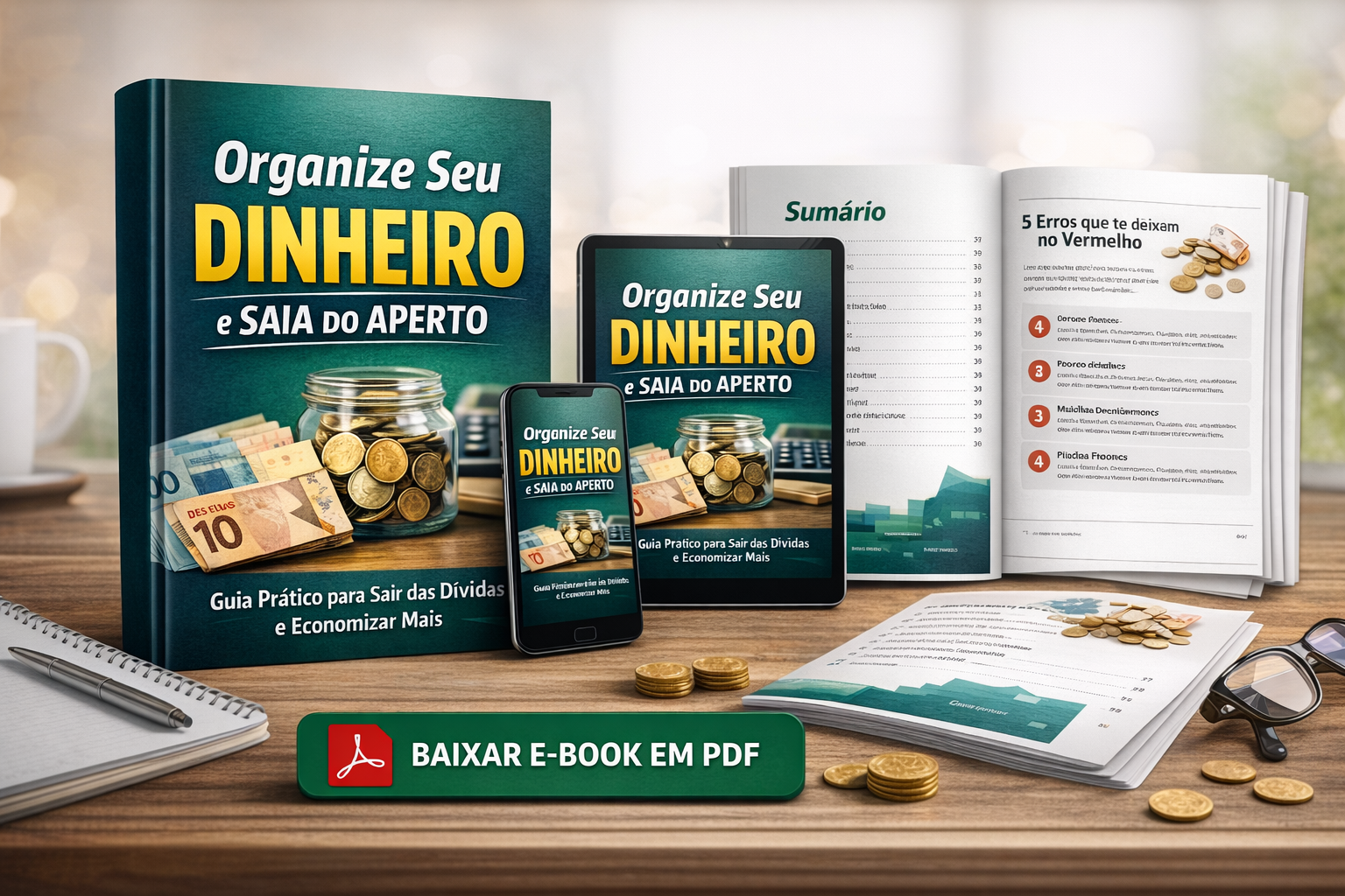 Controle Financeiro Inteligente. Como organizar seu dinheiro, sair ...