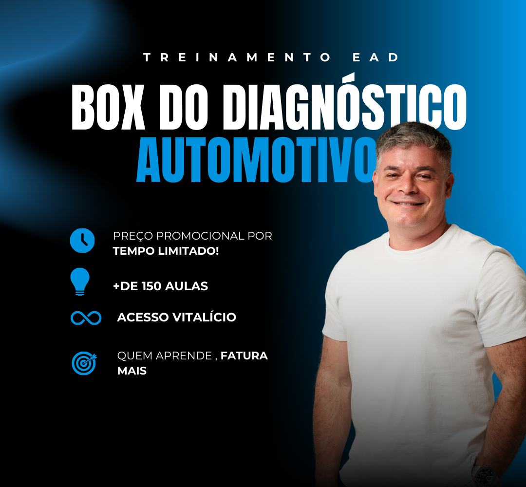 TREINAMENTO EAD BOX DO DIAGNÓSTICO AUTOMOTIVO - DO BÁSICO AO AVANÇA...