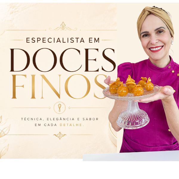 Especialista em Doces Finos - Ísis Alvarez | Hotmart